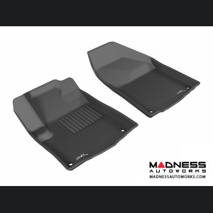 Jeep Cherokee Floor Mats (Set of 2) - Front - Black by 3D MAXpider